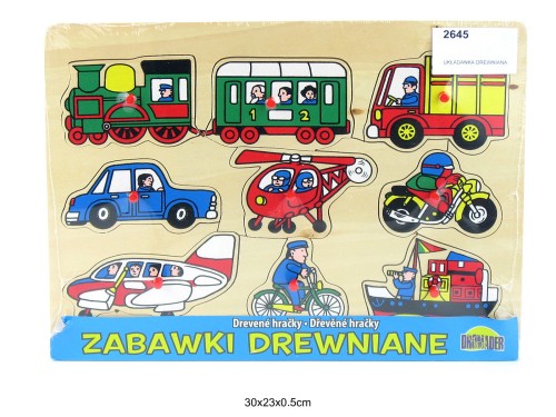 UKŁADANKA DREWNIANA FARMA 01738 2645