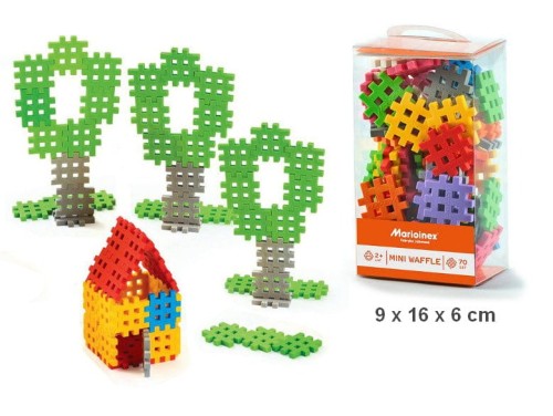 KLOCKI MINI WAFLE 70el. MARIO 5054
