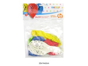 BALONY PREMIUM 12" PIŁKARZE 5SZT 9004