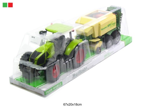 TRAKTOR Z PRASĄ 6089D IMP 8816