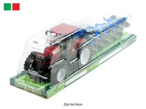 TRAKTOR Z PŁUGIEM 8088A IMP 77035