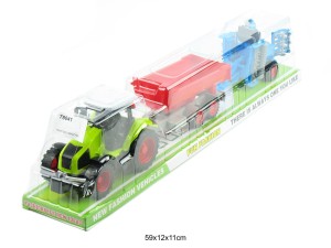 TRAKTOR Z AGREGATEM I PRZYCZEPĄ 0397 78041