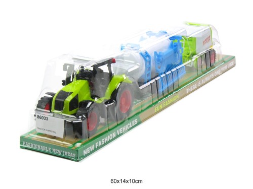 TRAKTOR Z BECZKĄ I BELARKĄ 666 - 157A 86033