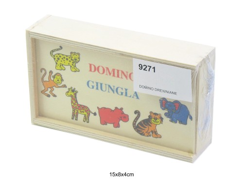 DOMINO DREWNIANE ZWIERZĘTA 530560 9271