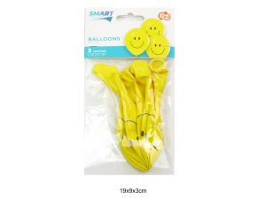 BALONY UŚMIECHY 12" 5SZT. 130621 93033
