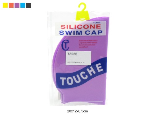 CZEPEK PŁYWACKI SILIKONOWY MIX 06801 78056