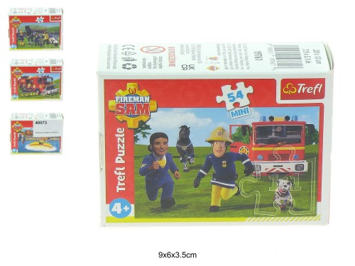 PUZZLE 54 MINI STRAŻAK SAM W GOTOWOŚCI 40673
