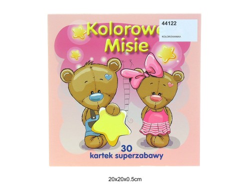 KOLOROWANKA KOLOROWE MISIE 44122