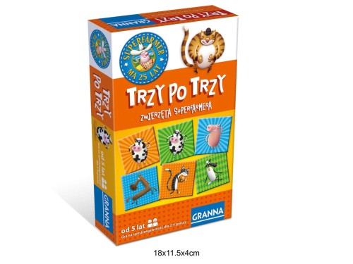 GRA TRZY PO TRZY ZWIERZĘTA SUPERFARMER 2614 45206