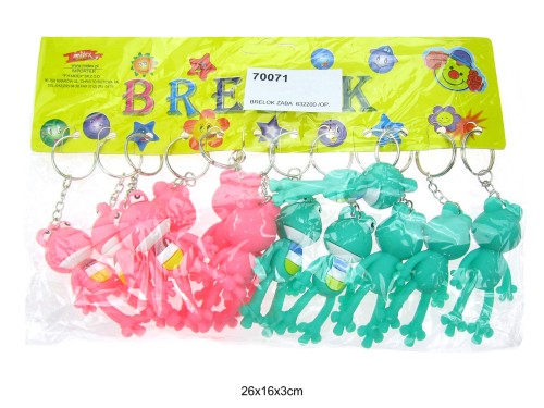 BRELOK ŻABA 632200 /OP. 70071