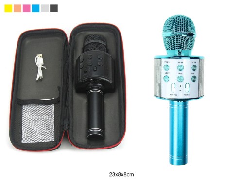 MIKROFON Z GŁOŚNIKIE I WEJSCIEM USB 6863