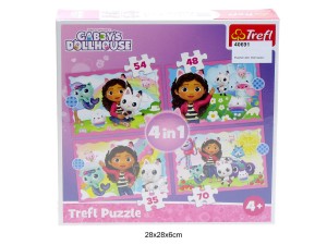 PUZZLE 4W1 PRZYGODY GABI 40691