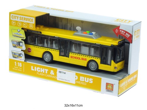 AUTOBUS FRIKCJA Z DŹWIĘKIEM I ŚWIATŁEM 08114