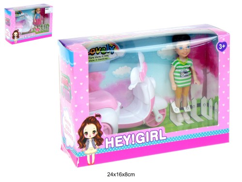 LALKA ZE SKUTEREM 552546 69022