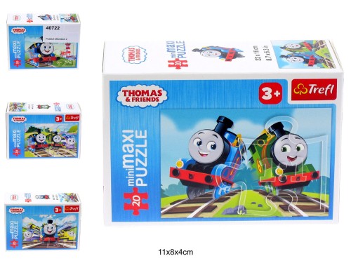 PUZZLE MINI MAXI Z TOMKIEM JEST WESOŁO 40722