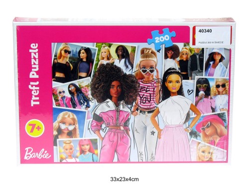 PUZZLE 200 W ŚWIECIE BARBIE 40340