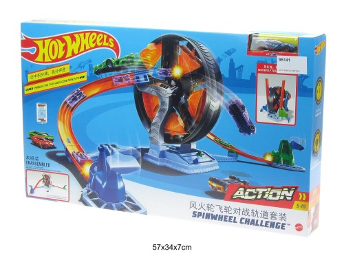 HOT WHEELS ZESTAW ZAKRĘCONA OPONA 95141