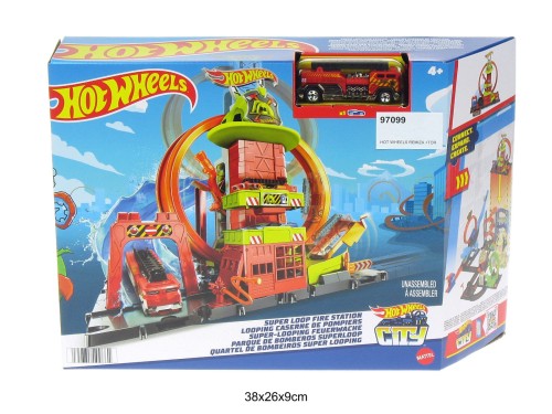 HOT WHEELS REMIZA   TOR PĘTLA 109661 97099