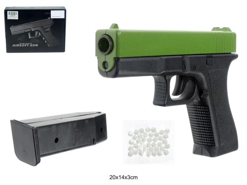 IMITACJA PISTOLET ZIELONY V76 /100006 72095