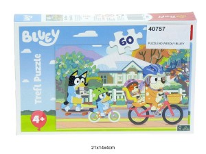 PUZZLE 60 WESOŁY BLUEY 40757