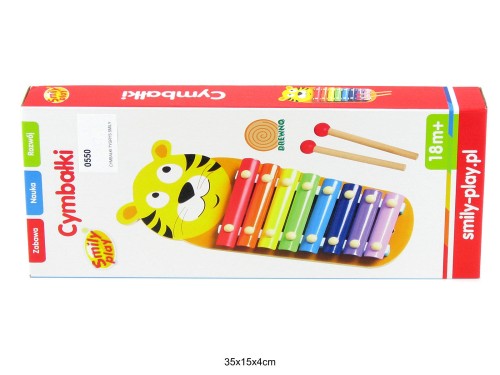 CYMBAŁKI TYGRYS SMILY 826178 0550