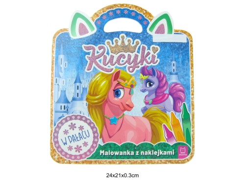 MALOWANKA Z NAKLEJKAMI W PAŁACU 136876 44172