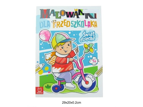 MALOWANKA DLA PRZEDSZKOLAKA ŚWIAT DZIECKA 44174