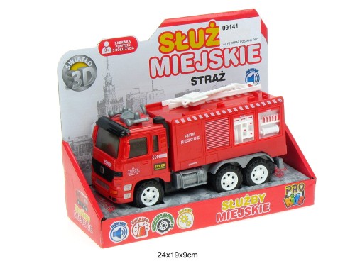AUTO STRAŻ POŻARNA Z DŹWIĘKIEM143912 09141