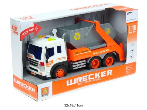 AUTO ŚMIECIARKA Z NAPĘDEM 429161 06051