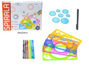 SZABLONY SPIRALE DO RYSOWANIA 51144