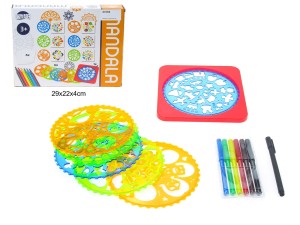 MANDALA ZESTAW DO RYSOWANIA 23164