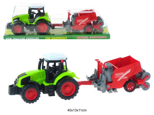 TRAKTOR Z MASZYNĄ 017624 87109