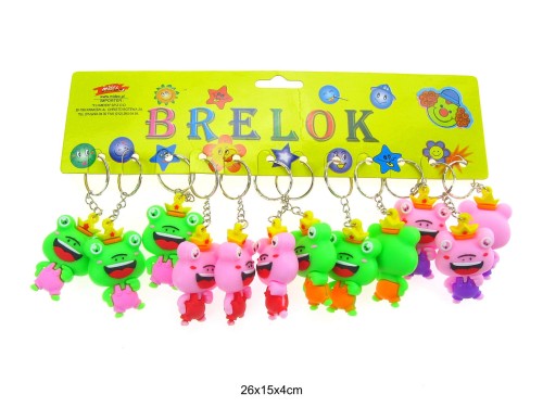 BRELOK ŻABKA 651591 /OP. 70137