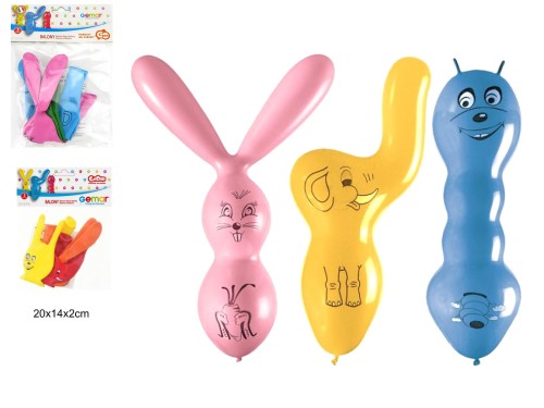 BALONY PREMIUM FIGURY 3szt 302332 9307