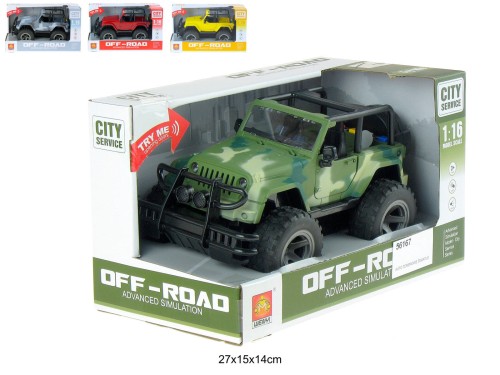 AUTO TERENOWE ŚWIATŁO DŹWIĘK 973683 56167