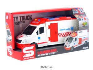 AUTO KARETKA ŚWIATŁO DŹWIĘK 14095