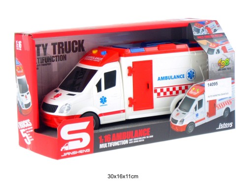 AUTO KARETKA ŚWIATŁO DŹWIĘK 276786 14095