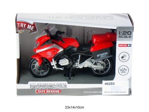 MOTOCYKL STRAŻ ŚWIATŁO DŹWIĘK 46203
