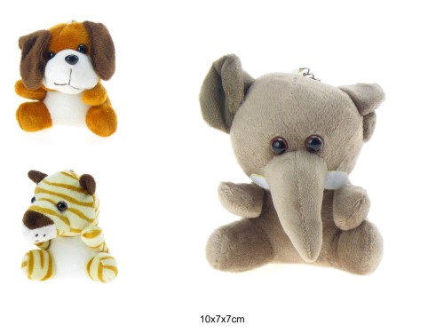 BRELOK PLUSZOWY ZWIERZĄTKA /12 76168