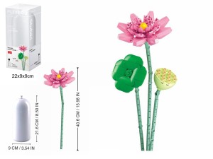 KLOCKI SLUBAN KWIATY LOTUS 258 EL. 14101