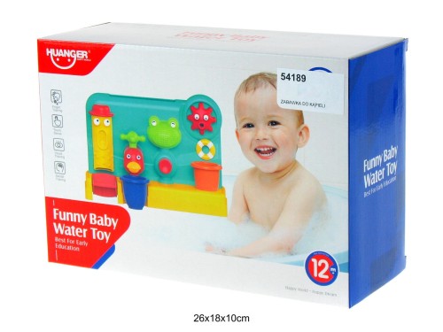 ZABAWKA DO KĄPIELI MŁYNEK ŻABKA KRAN 54189
