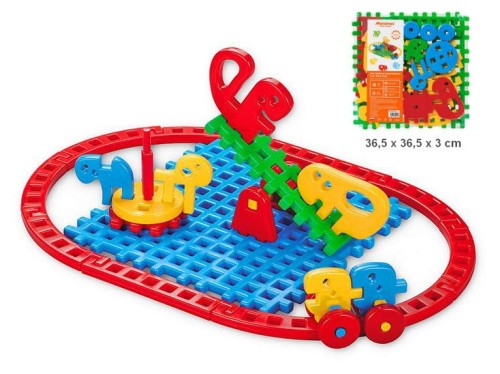 KLOCKI WAFLE MIASTECZKO MARIO 7841