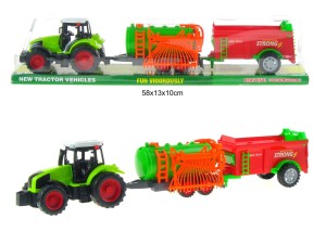 TRAKTOR Z CYSTERNĄ I ROZRZUTNIKIEM 88166