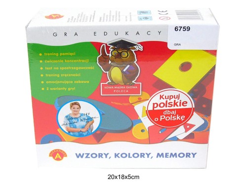 GRA WZORY KOLORY MEMORY 0457 AL 6759