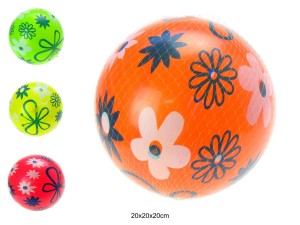 PIŁKA GUMOWA KWIATKI 77120