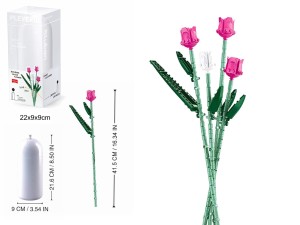 KLOCKI SLUBAN KWIATY 207 EL. 09184