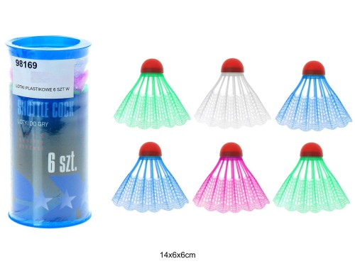 LOTKI PLASTIKOWE 6 SZT W TUBIE 98169