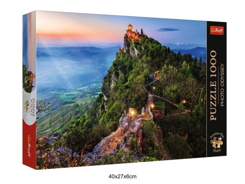 PUZZLE 1000 PREMIUM WIEŻA CESTA SAN MARINO 40849