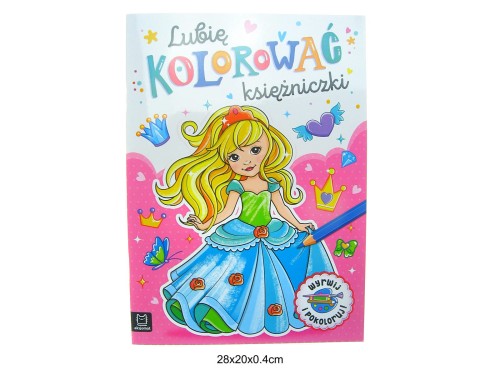 KOLOROWANKA KSIĘŻNICZKI 139884 84031