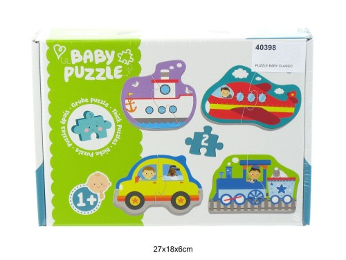 PUZZLE BABY CLASSIC POJAZDY TRANSPORTOWE 40398